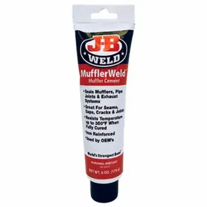 JB Weld 37906 Muffler Cement Paste Plastic Tube - 6 oz