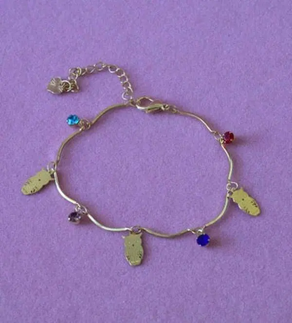 Owl Charm Bracelet