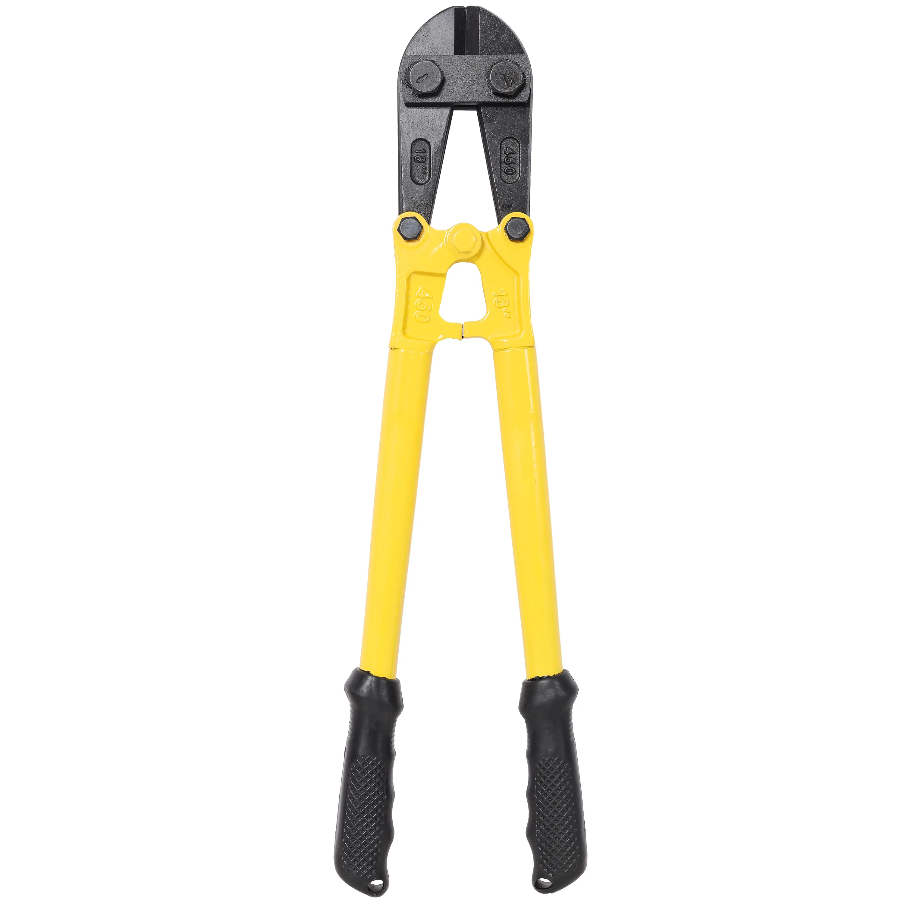 DONEXT Heavy-Duty Bolt Cutters - Multi-Size Heavy-Duty Series Powerful Cutter, 18/24/30/36/42in Anti-Rust Black Metal Cutting Tool, Ergonomic Soft Rubber Grip, Medium Bolt Capacity for Fence, Steel Wire, Demanding Jobs, Enhances Productivity