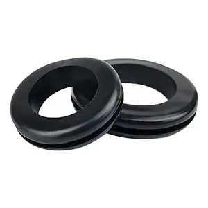10-Pack 2" Rubber Grommet Set - Fits Drill Holes,  Holes, and Firewall Applications for Automotive Wiring