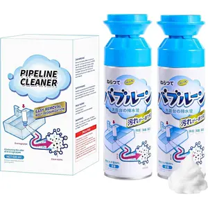 Foaming Drain Cleaner, Sink Cleaner and Deodorizer,Wild Drain Clog Remover for Sinks, Shower Drains, Tubs (2pcs)