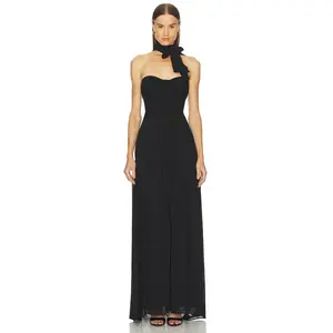 Camila Coelho Evangelina Gown in Black
