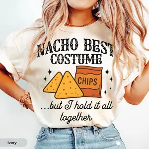 Funny Nacho Group Halloween Costume Shirt, Cinco De Mayo Southwestern Graphic Tee, Matching Family Friends Teacher Nurse Outfit, Unisex Apparel