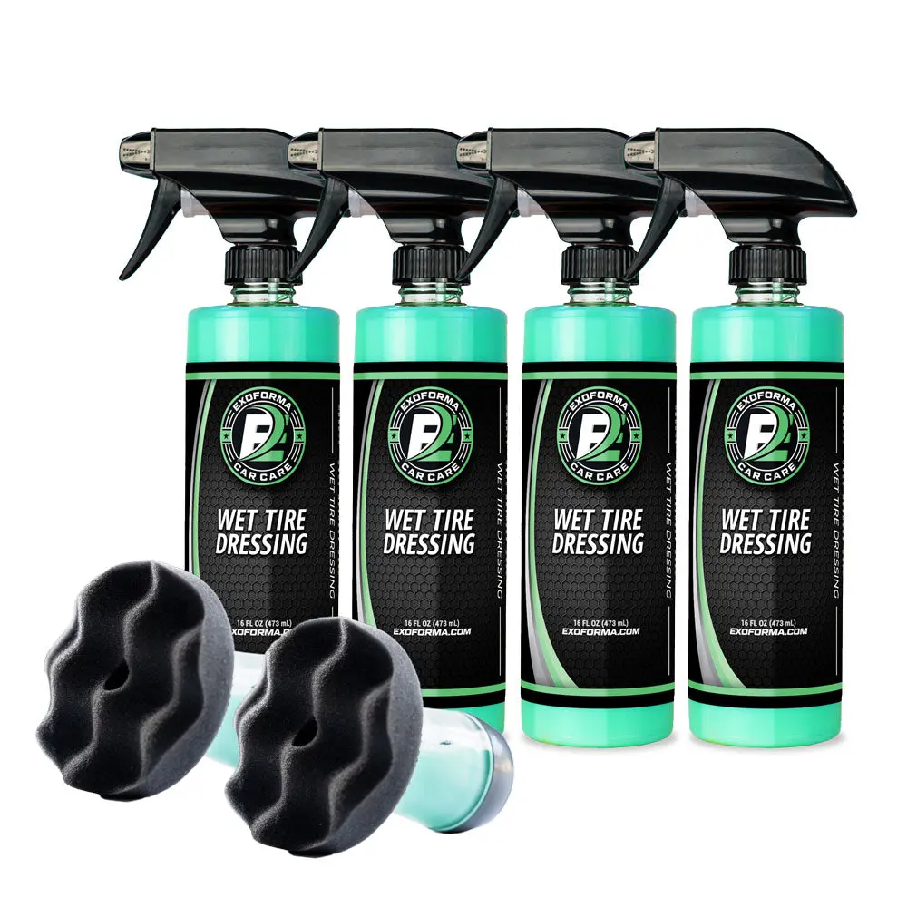 exoforma wet tire dressing Satin Tire Shine