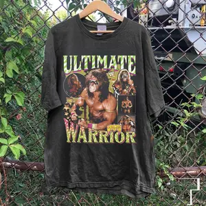 Ultimate Warrior 90s Vintage T Shirt All Size, All Color And Ready To Printa