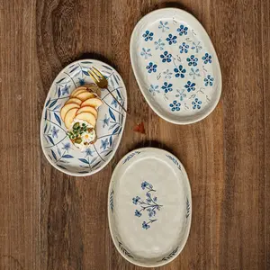 Handmade 6.5 Inch Ceramic Salad Plate, High-Quality Durable Restaurant Grade, Perfect for Appetizers Pasta Desserts, Meal Presentation, Holiday Gift