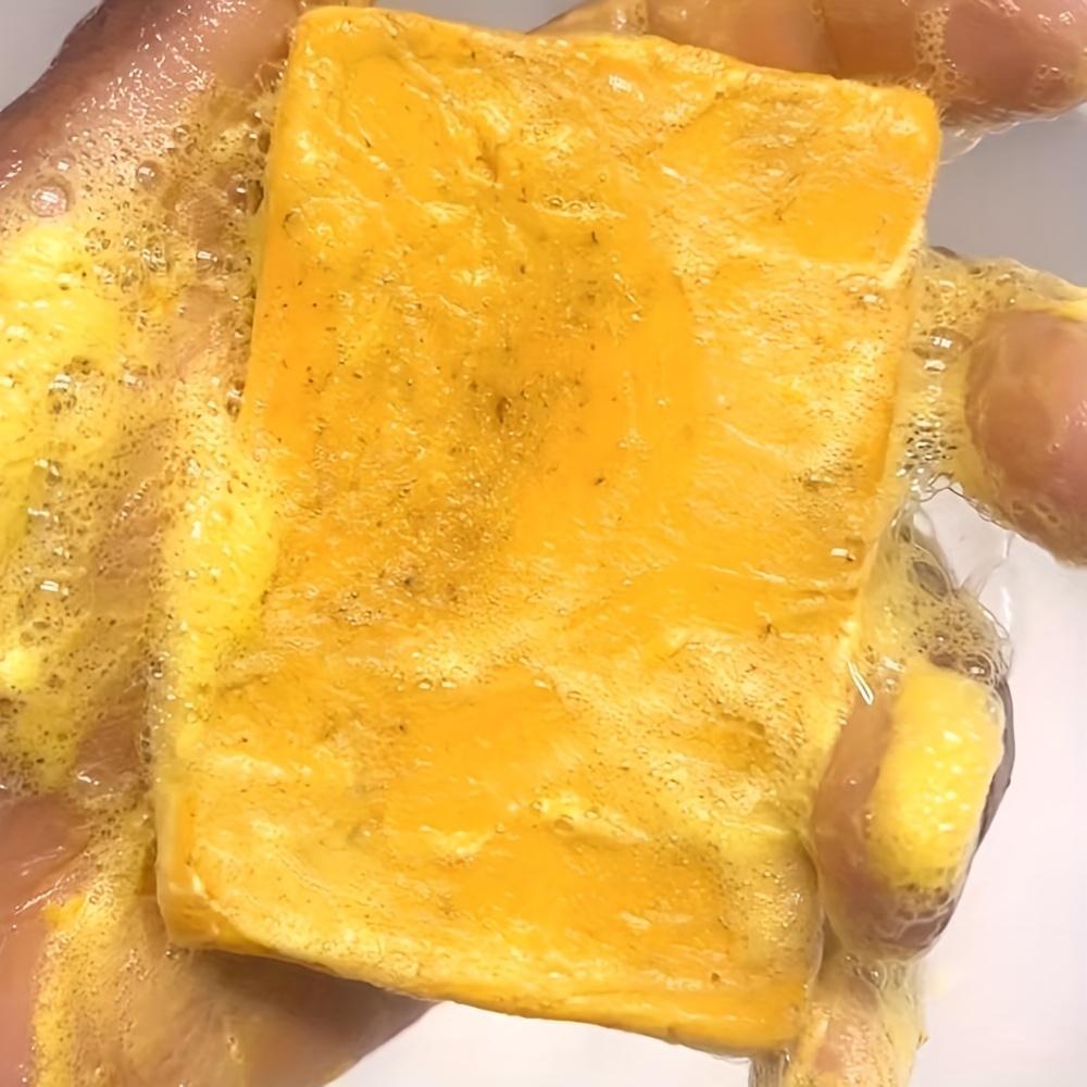Turmeric Soap for Face & Body, Natural Brightening Cleansing Bar, Gentle Moisturizing Bath Soap for All Skin Types, Perfect Gift