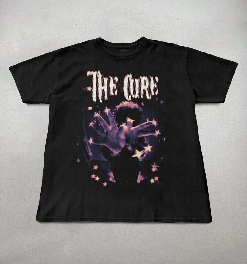The Cure Shirt, 90S Band Graphic Tee, Retro Band Tees, Gothic Shirt, Gifts For Her, Alt Rock Shirt, Goth Clothing, The Cure Band Tee, Unisex