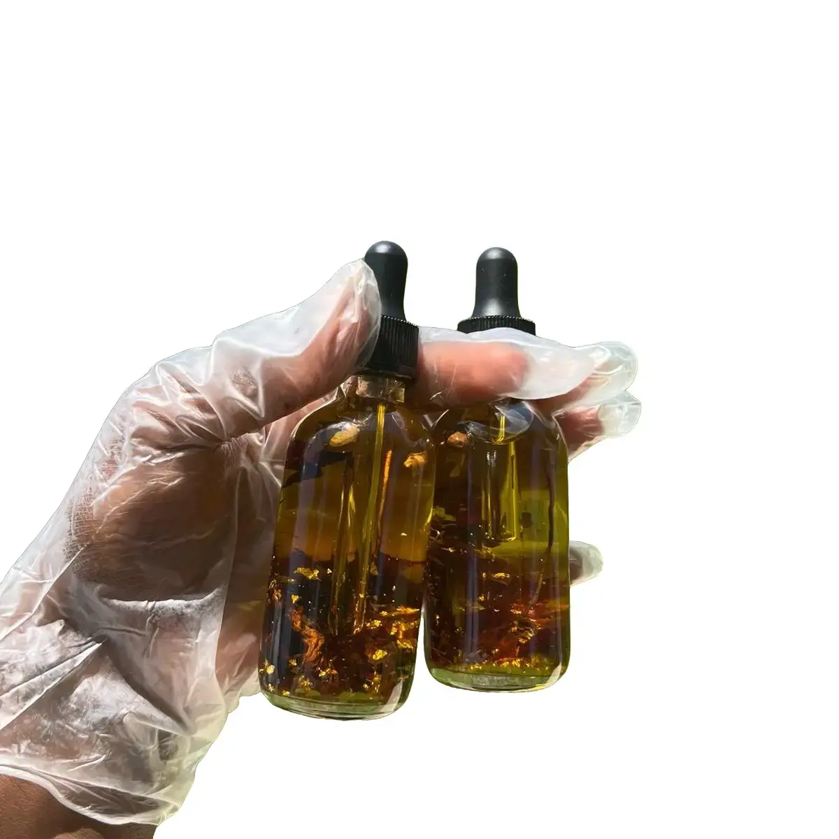 Golden Growth Hair Oil - 2oz Handmade Nourishing Moisturizer for Smooth and Hydrated Scalp - Haircare