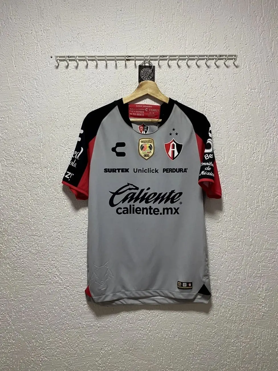 Atlas FC 2022 2023 Charly Authentic Away Soccer Jersey Men's Sz M X0K