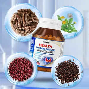 Dhop Health Thyroid Nodule Ablation Protein Nutrition Softgel Capsules with Iodine for Healthy Thyroid Function