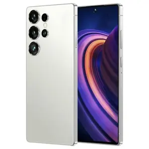 25Ultra Android Smartphone, 6.8 Inch Dual 108MP+48MP Cameras, Long-Lasting 6800mAh Battery, Fast Charging, OTG Function, Facial Recognition Unlocking, Stylus, 12GB RAM +512GB ROM, 5G Network Android 14 OS, Unlock Cellphone for