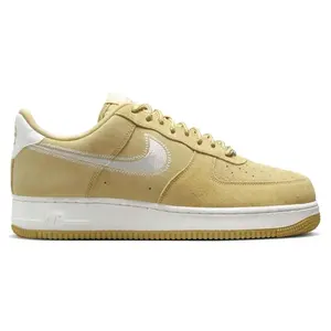 Nike Air Force 1 Low '07 LV8 Buff Gold Sail Embroidered Swoosh (men) by StockX