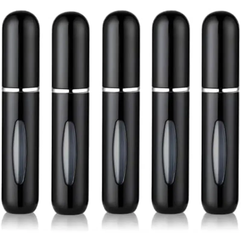 5 PCS Cologne Travel Bottle Perfume Travel Refillable, Perfume Atomizer, Mini Spray Bottle and Small Cologne Sprayer for Daily Use Reusable Beauty Tool