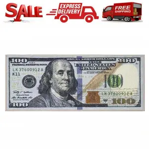 100 Dollar Bill Money Runner Rug 22"x53" Non Slip Home Floor Decor New Carpet