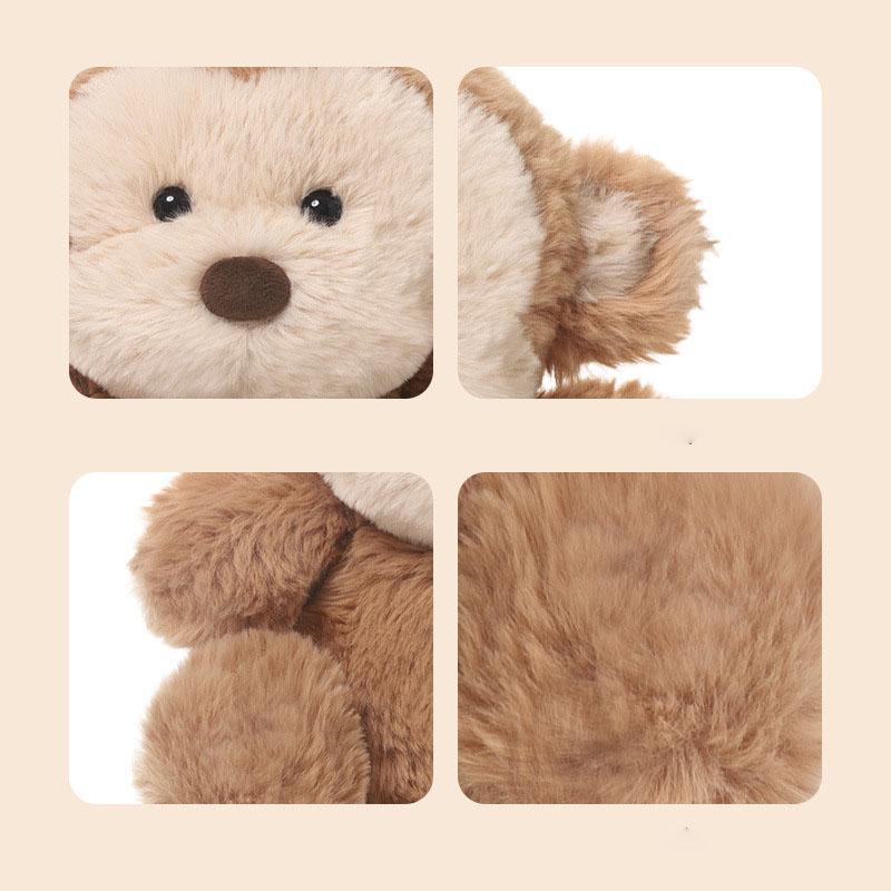 Soft Fabric Monkey Plush Toy, Cute Pet Stuffed Animal, Perfect Gift or Home Decor, Bean Series Monkeys, Adorable and Cuddly, Soft Stuffed Figure