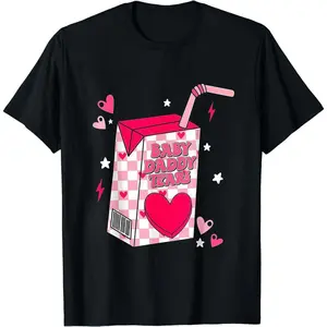 Baby Daddy Tears Love Heart Dad Is My Valentine Tees