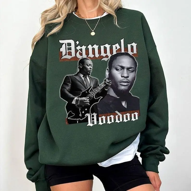 [Sale off up to 50%] D'Angelo Sweatshirt, RIP! VOODOO! 90s R&B, Neo Soul, erykah badu, brown sugar, t-shirt, album, all hail d'angelo, soulquarians, neo soul love, streetwear graphic tee
