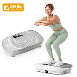 Bluetooth Music Automatic Silent Vibration Rhythm Board, Home Anti-Slip Design, Adult Home Full-Body Stretching Exercise Fitness Equipment