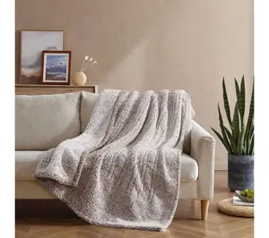 Eddie Bauer Lookout Mountain Brown 50x70 Heated Throw