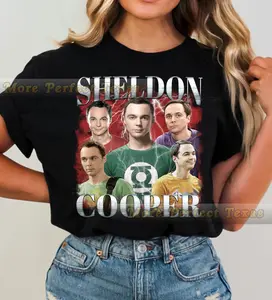 Sheldon Cooper T-Shirt Retro Tee Vintage Shirt