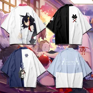 Himan Peripheral Two-dimensional Virtual Live Streaming Host Ojimo Hololive Kimono Cosplay Anime Summer Menswear Clothes