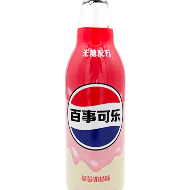Pepsi Strawberry Milkshake Zero Sugar