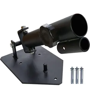 Landmine Base Portable 360 Degree Rotation Barbell Deluxe T-bar Row Attachment Landmine Platform Weight Training Station, Fitness Equipment Fits 1 inch Standard and 2 inch Olympic Bars