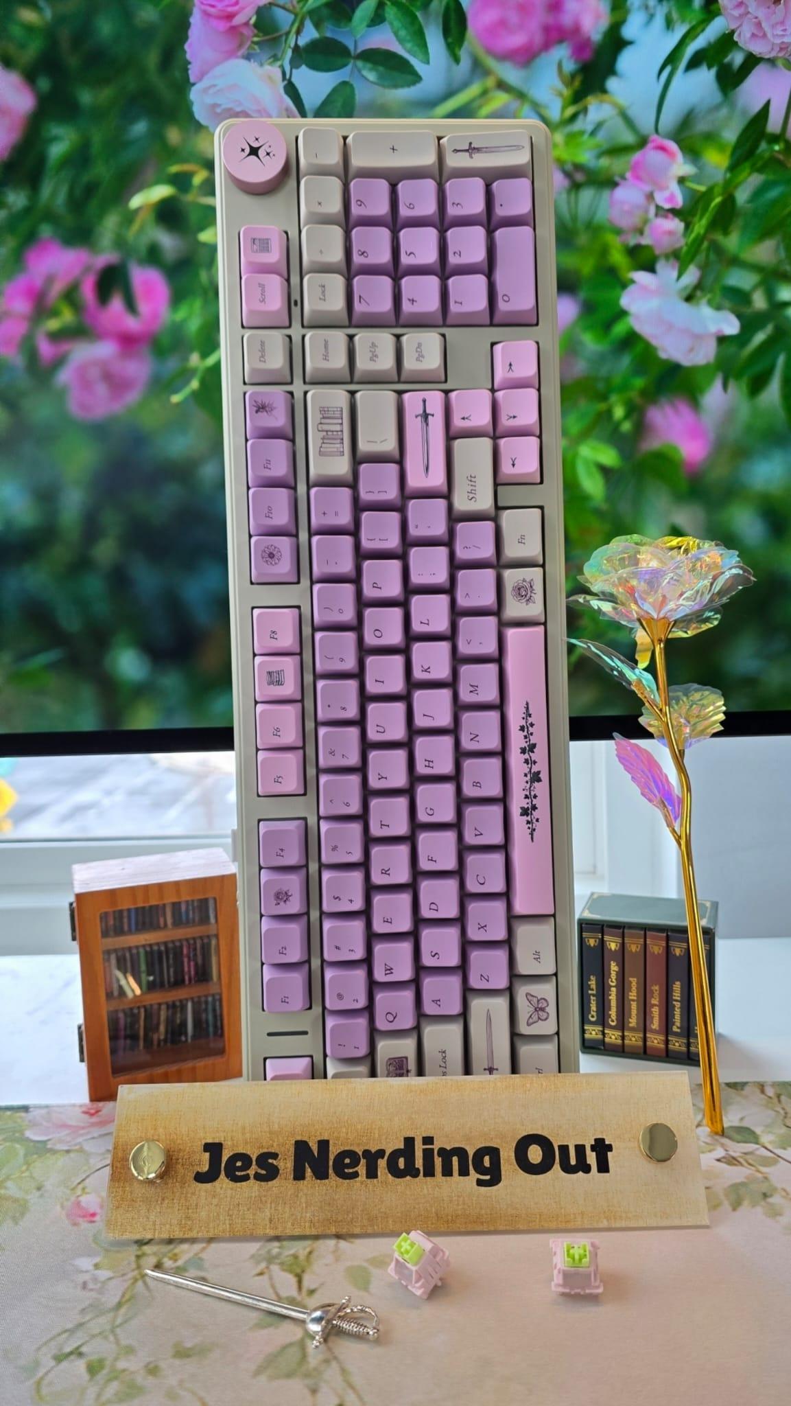 [AULA × Jesnerdingout Co-Designed] Fae Blade F99 Pro Wireless Mechanical Keyboard, 99% Layout, Tri-Mode Connectivity, Hot-Swappable, With Knob Control, RGB Backlight