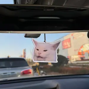 Long-Lasting Car Air Freshener, Natural Essential Oil Scented Paper Pendants, Stress Relief, Perfect Gift for Birthdays & Holidays, Car Scents
