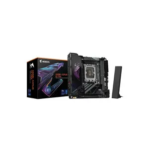 GIGABYTE Z890I AORUS ULTRA Ultra Core (Series 2) LGA 1851, Mini-ITX, DDR5, 2x M.2, PCIe 5.0, Thunderbolt 4, WIFI7, 2.5GbE LAN, EZ-Latch