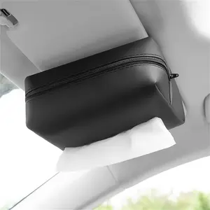 Universal Car Tissue Box, Tissue Pouch, Sun Visor, Armrest Box, Headrest Tissue Pouch