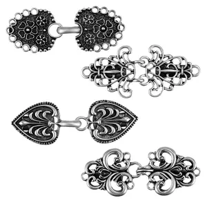 Cinch Clips Exquisite Retro Sweater Twirl Clips, Cape Cloak Fasteners for Dresses, Stylish Cardigan Clips