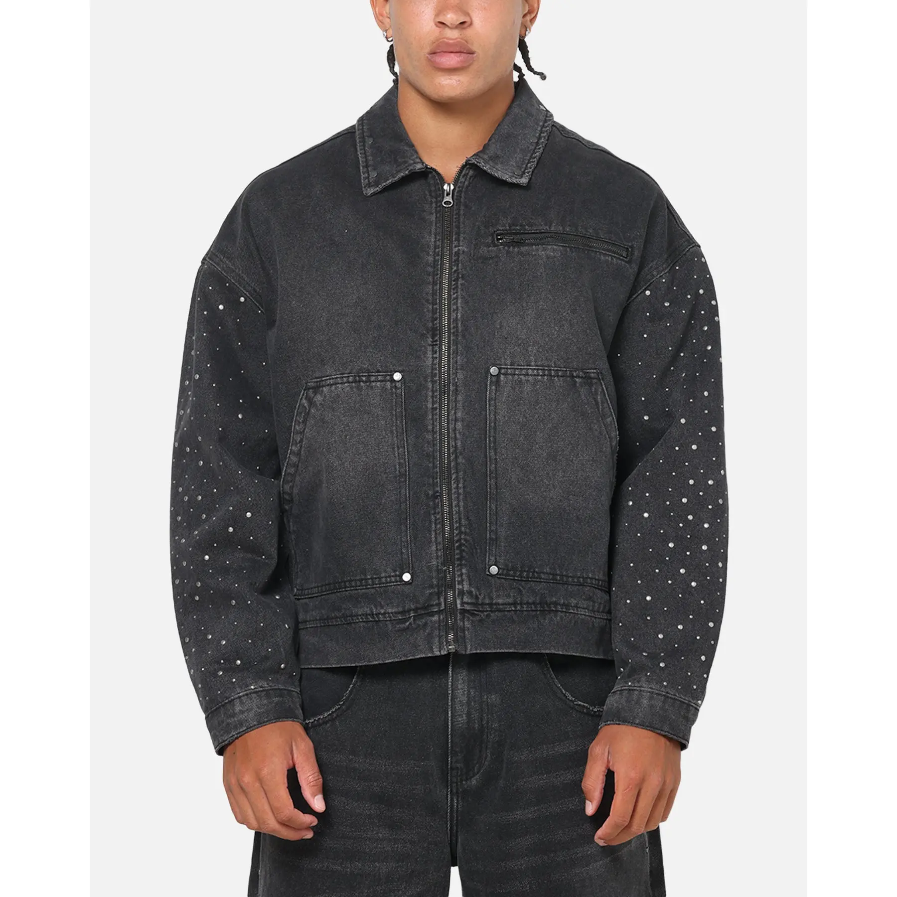 Saint Morta Divine Riot Jacket Black Shadow
