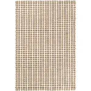 Gridiron Wheat Handwoven Indoor/Outdoor Rug 10x14