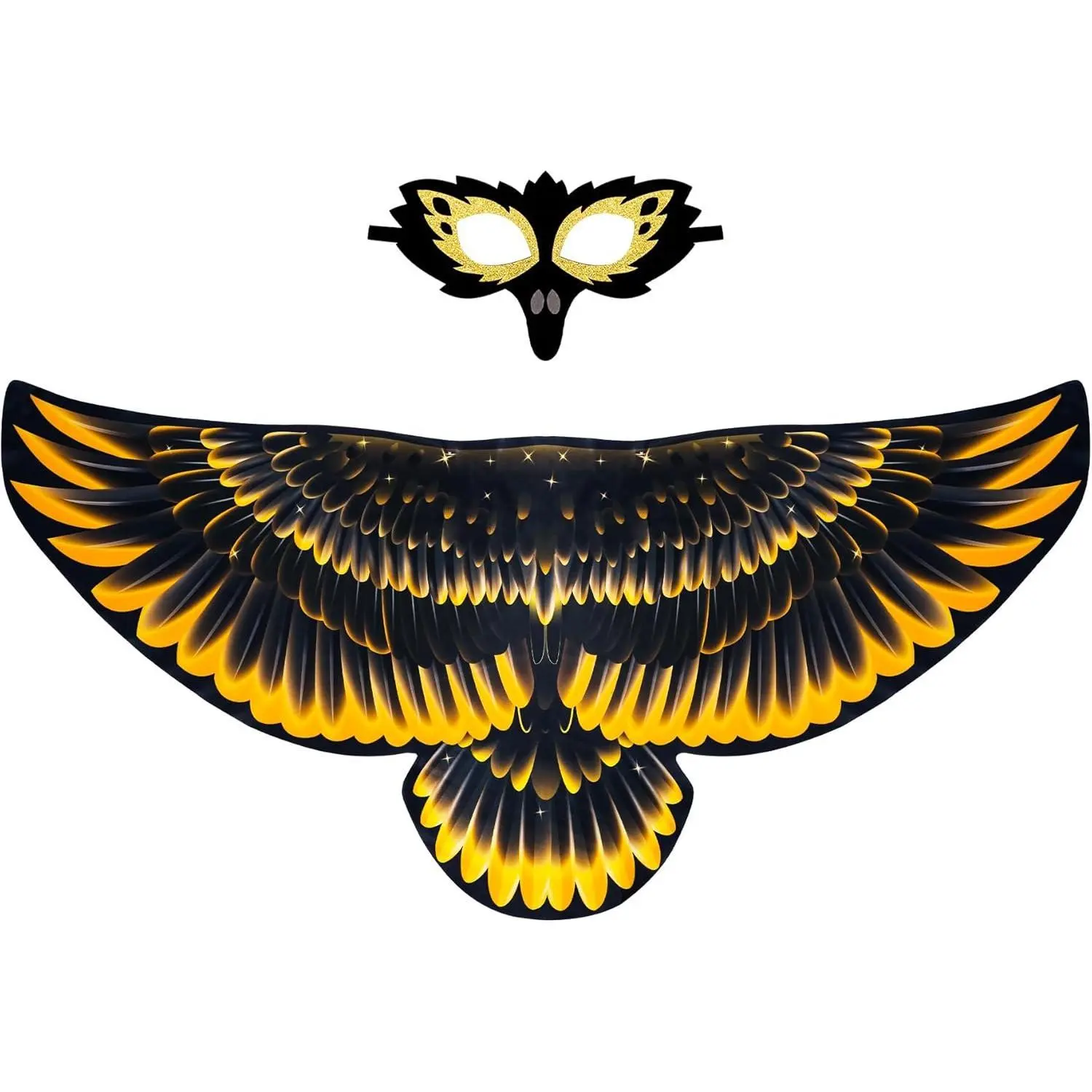 P-CPA017  Bird-Costume for Kids Eagle-Wings Parrot Costume Hawk Owl Dress Up for Boys Girls Party Halloween Favors Gifts Toys