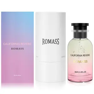 ROMASS California Reverie EDP Unisex Parfum 3.4oz/100ml - Fresh Bergamot & Citrus Top Notes with Soft Musk Base TikTokShopBlackFriday