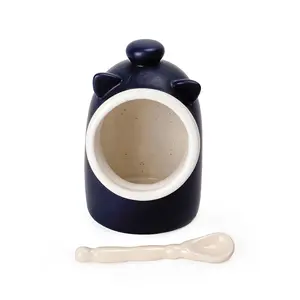 RSVP Stoneware Salt Pig Container