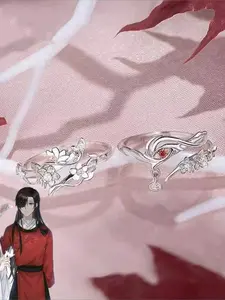 Anime Character Design Ring, Fashion Jewelry for Party, Daily Clothing Decor, Trendy All-match & Exquisite Jewelry for Birthday Gift