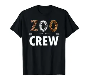 Zoo Crew Safari Zoologist Animals T-Shirt