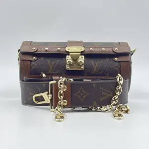 Pre-owned Louis Vuitton Leather Crossbody Bags Monogram Papillon Trunk