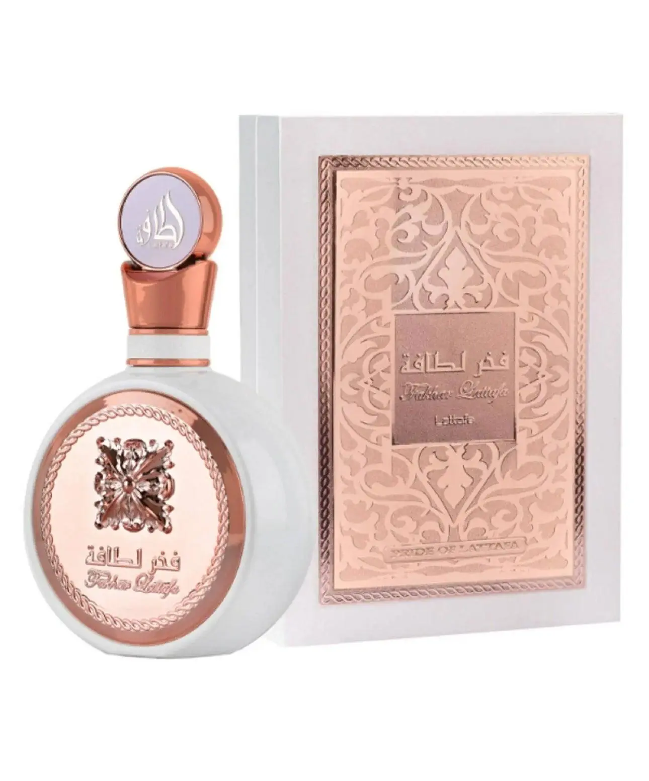 Lattafa Fakhar Rose Perfume for Women, Floral Rose Scent with Pomegranate and Jasmine, Eau de Parfum Spray, 100mL (3.4oz)