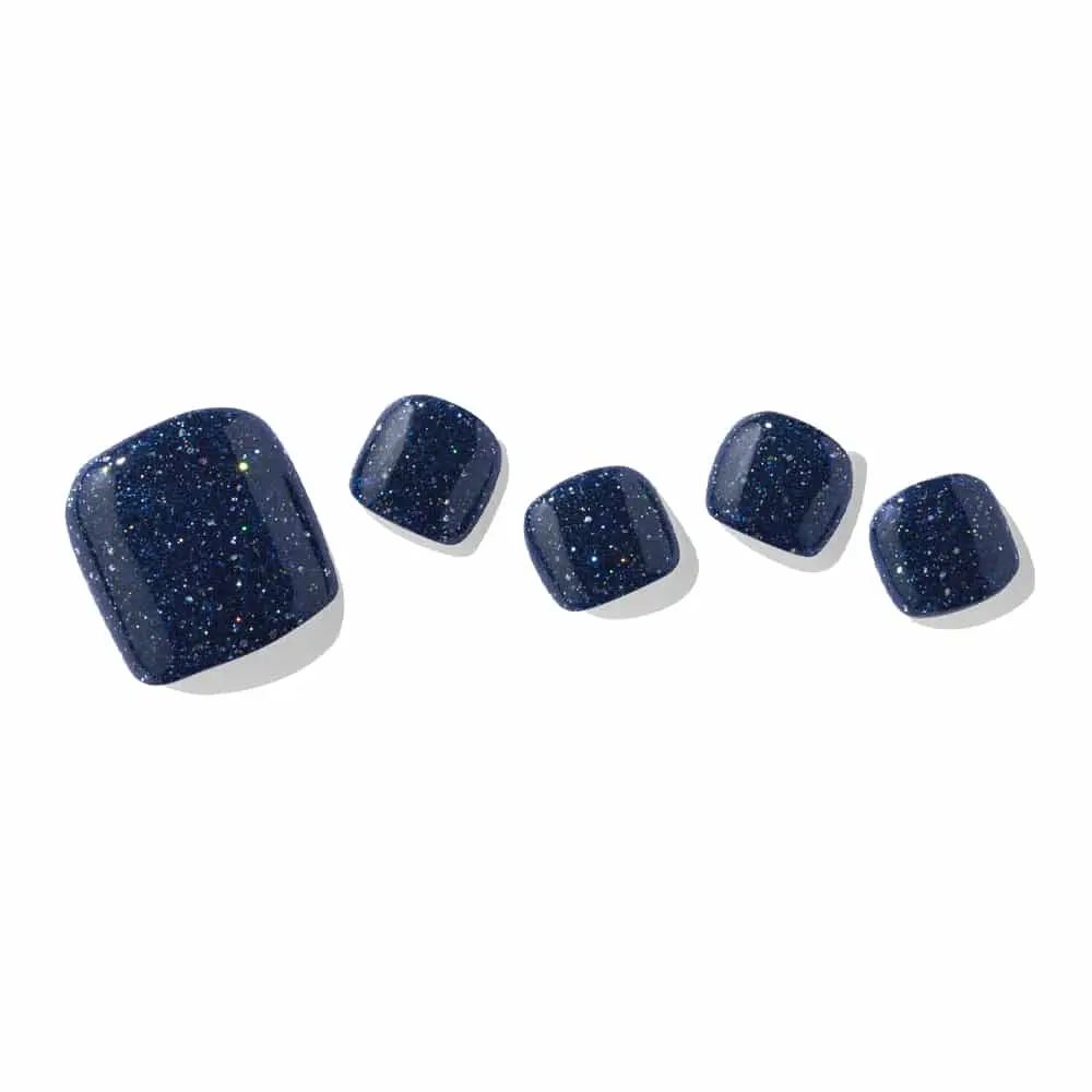 ohora Semi-Cured Gel Nail Pedicure Strips - P Starry night | ohora