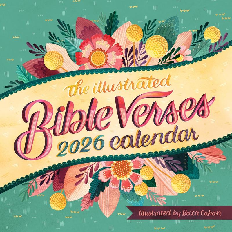 Illustrated Bible Verses Wall Calendar 2026: Timeless Wise Words of the Bible Illustrated Bible Verses Wall Calendar 2026: Timeless Wise Words of the Bible