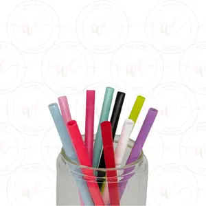 Colored Acrylic Straws for 16 or 20oz Tumblers