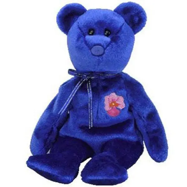 TY Beanie Baby - VANDA the Bear (Singapore Exclusive) (8.5 inch) (2001) MWMTs