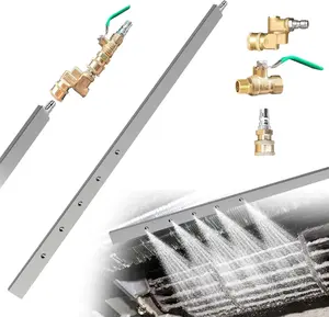 39" Portable Radiator Cleaning Wand, Two 1/4"Quick Coupler,quick and easy to clean(with Switch)