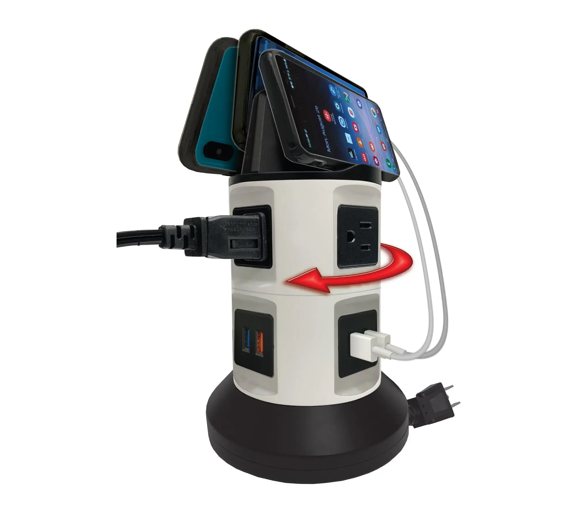 Bell + Howell Spin Power 10 Device Charging Station