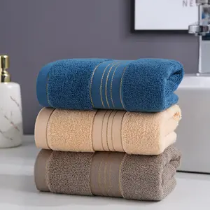 3-Pack Cotton Hand Towel, Ultra Soft Thick Washcloth, Highly Absorbent & Quick Drying Bath Towel, Breathable Skin-Friendly Towels for Bathroom, Face Washing, Hotel, Gym, Home Daily Use
