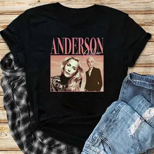90'S Retro Style Gillian Anderson T-Shirt